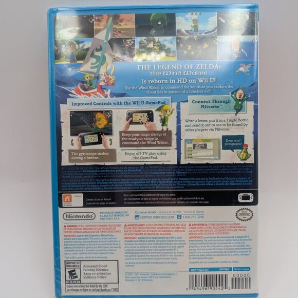 The Legend of Zelda: The Wind Waker HD - Nintendo Wii U - SEALED - Picture 2 of 3